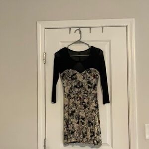 Medium Floral Mini Dress